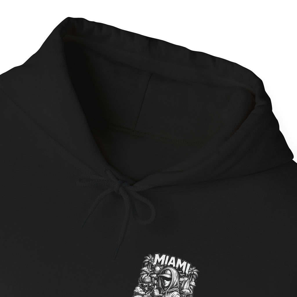 Miami Hoodie Streetwear Graphic Sweatshirt Urban Style Pullover Hip Hop Hoodie Gift for Men