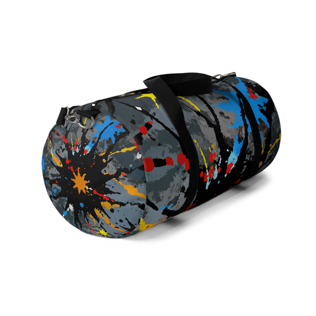 Abstract Paint Splatter Duffel Bag – Urban Art Design