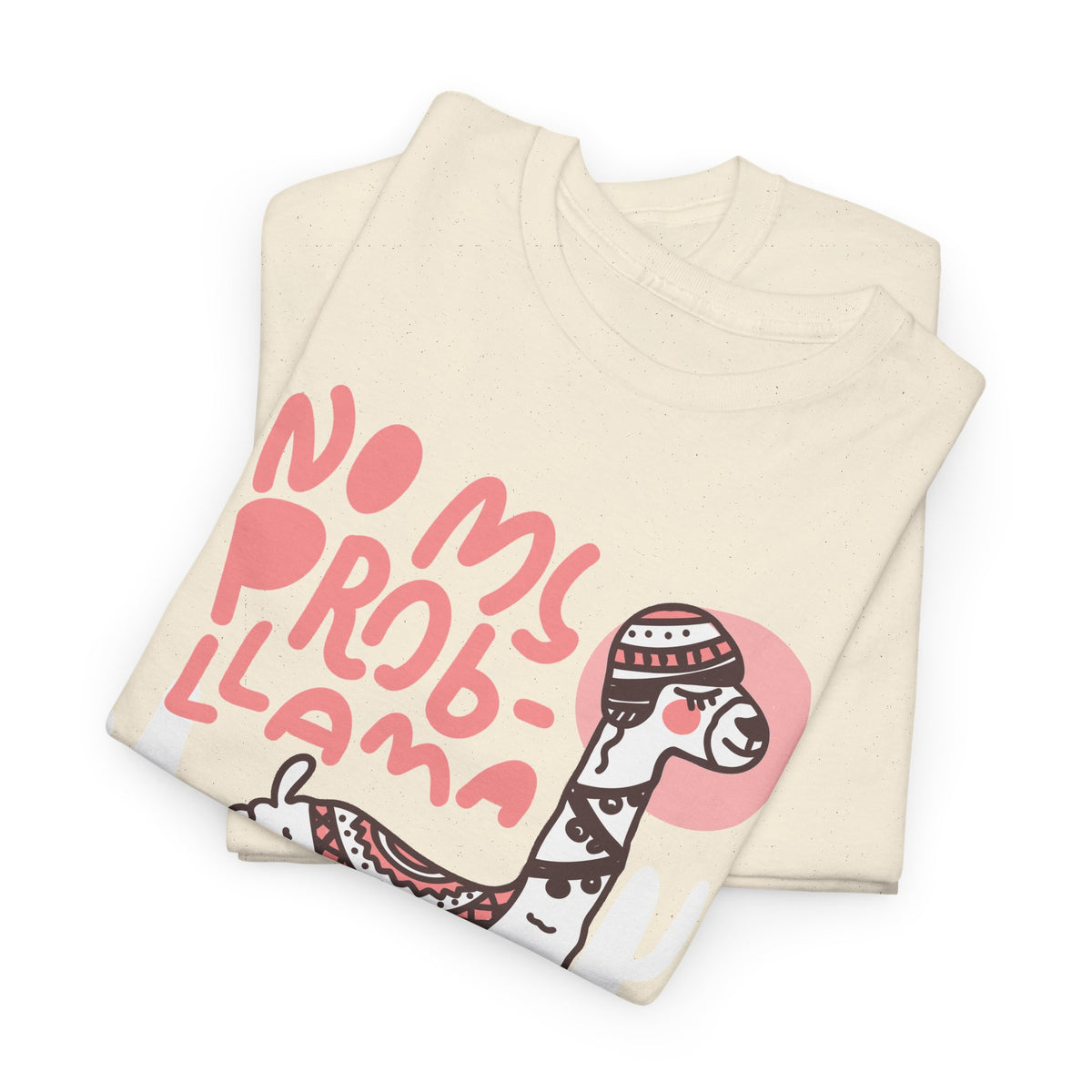 “No Prob Llama” T-Shirt – Funny Llama Graphic Tee