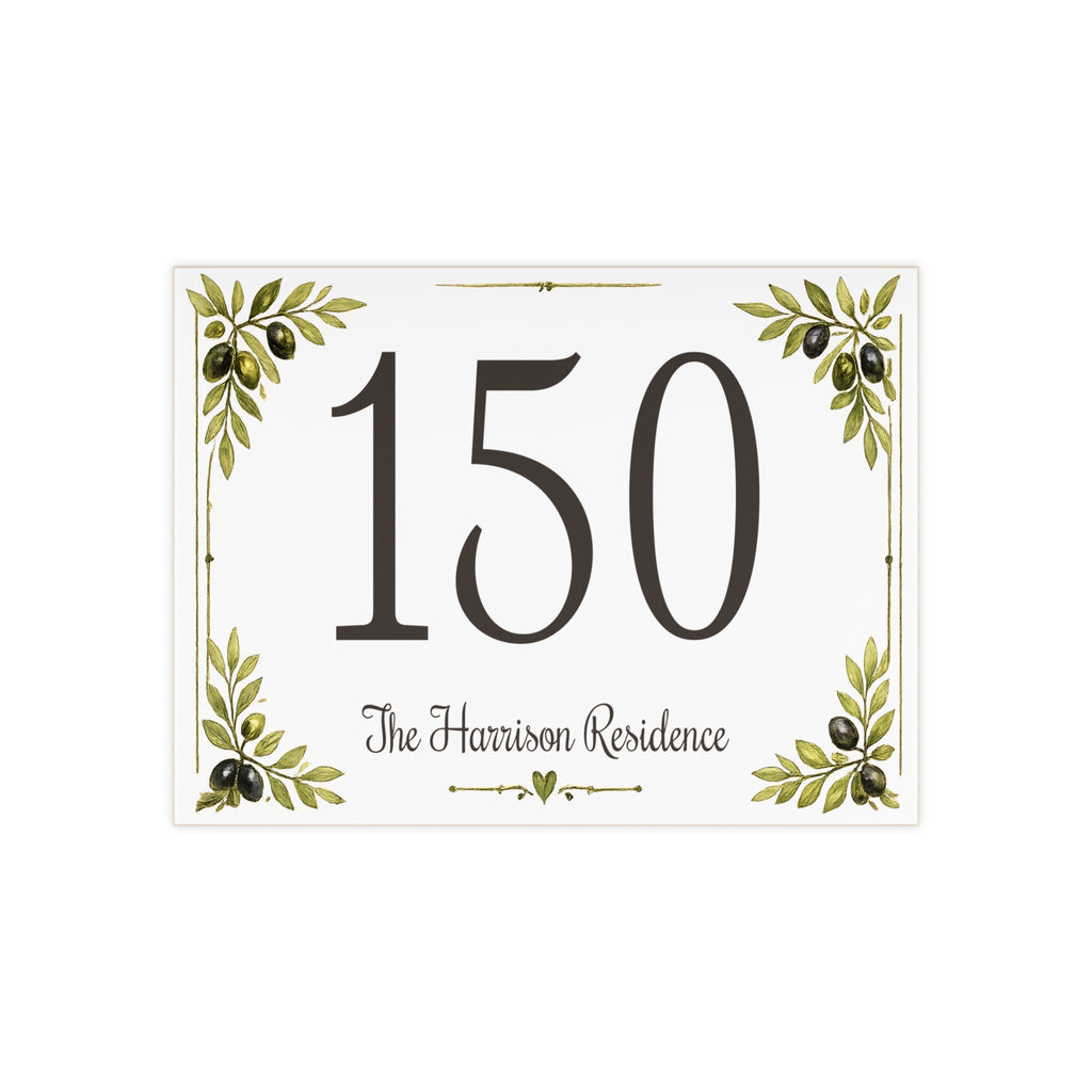 Custom House Number - Personalized House Number - P78