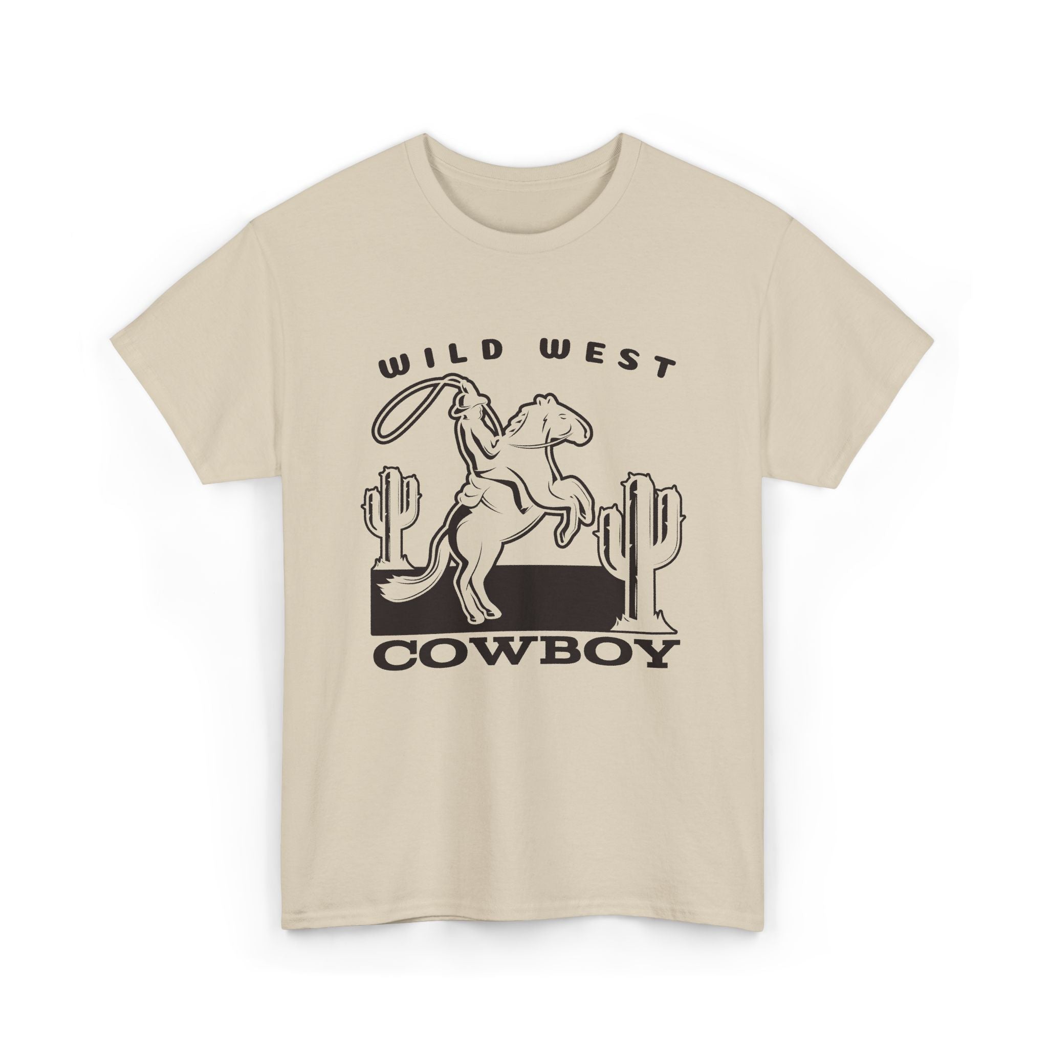 Cowboy Wild West T-Shirt — Retro Rodeo Graphic Tee – Bamerix