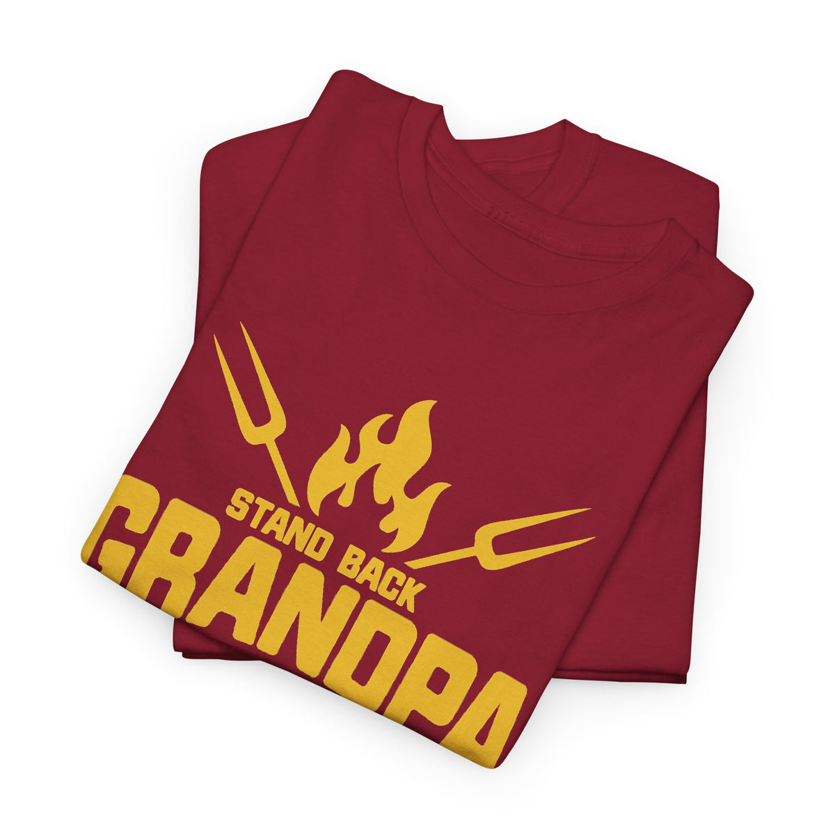 “Grandpa Is Grilling” T-Shirt – Funny BBQ & Grill Graphic Tee