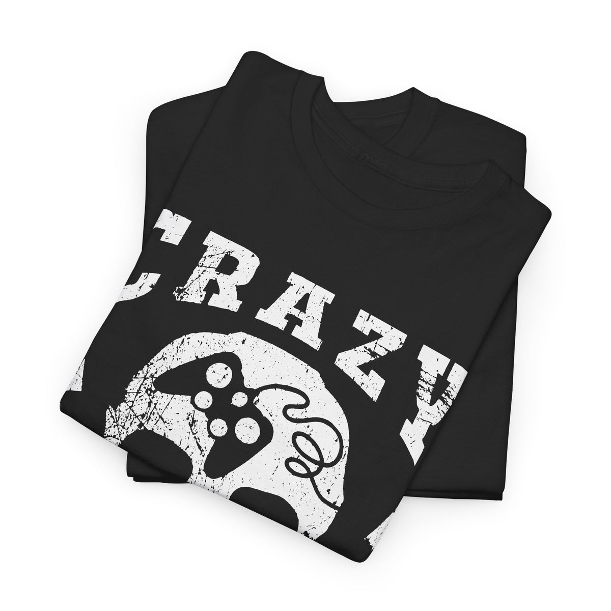 Crazy Gamer T-Shirt – Skull Gaming Streetwear Graphic Tee