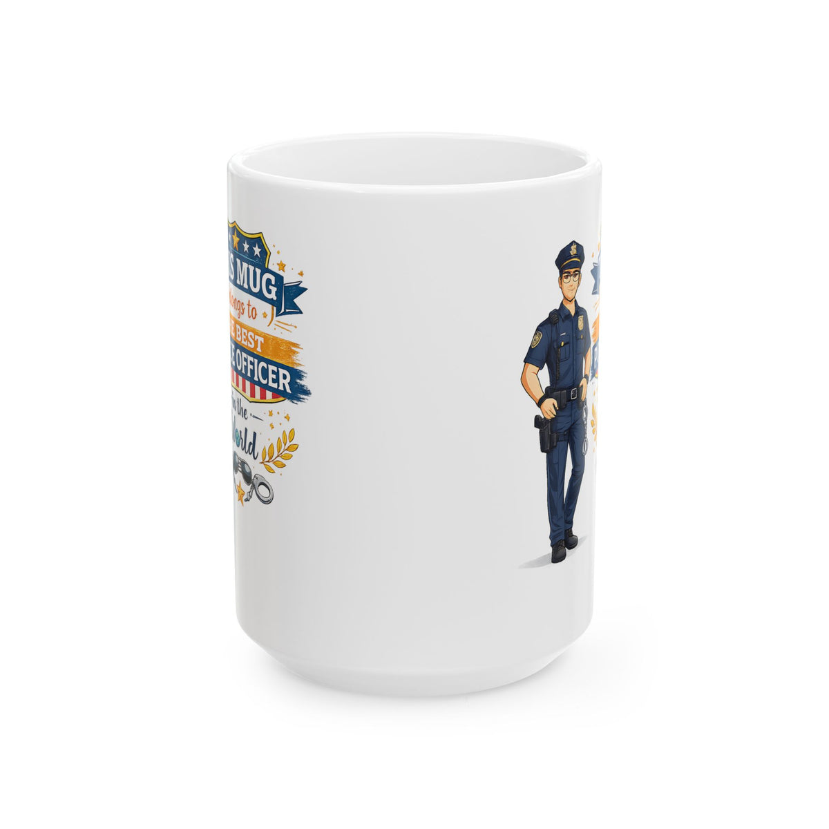 Best Police Officer Mug This Mug Belongs To The Best Police Officer in The World, Police Gift Coffee Mug