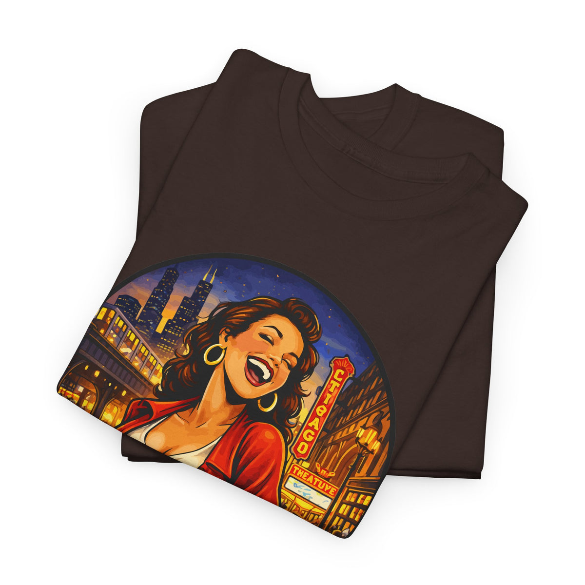 Chicago Skyline T-Shirt – Vintage Retro City Graphic Tee