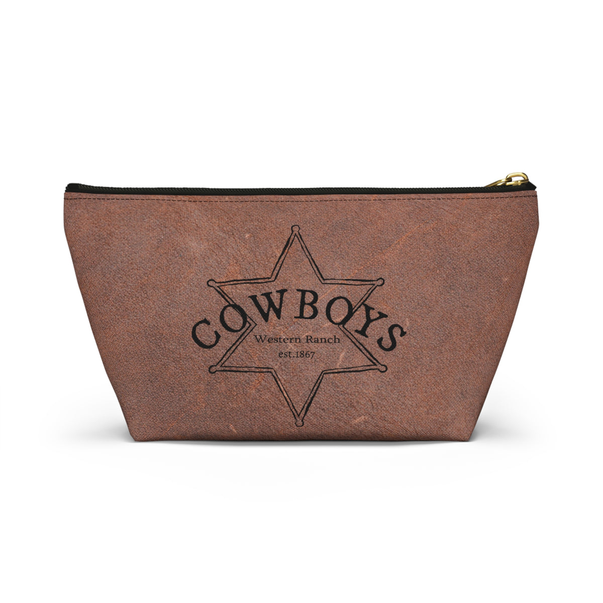 Cowboys Western Ranch Pouch – Rustic Leather Look
