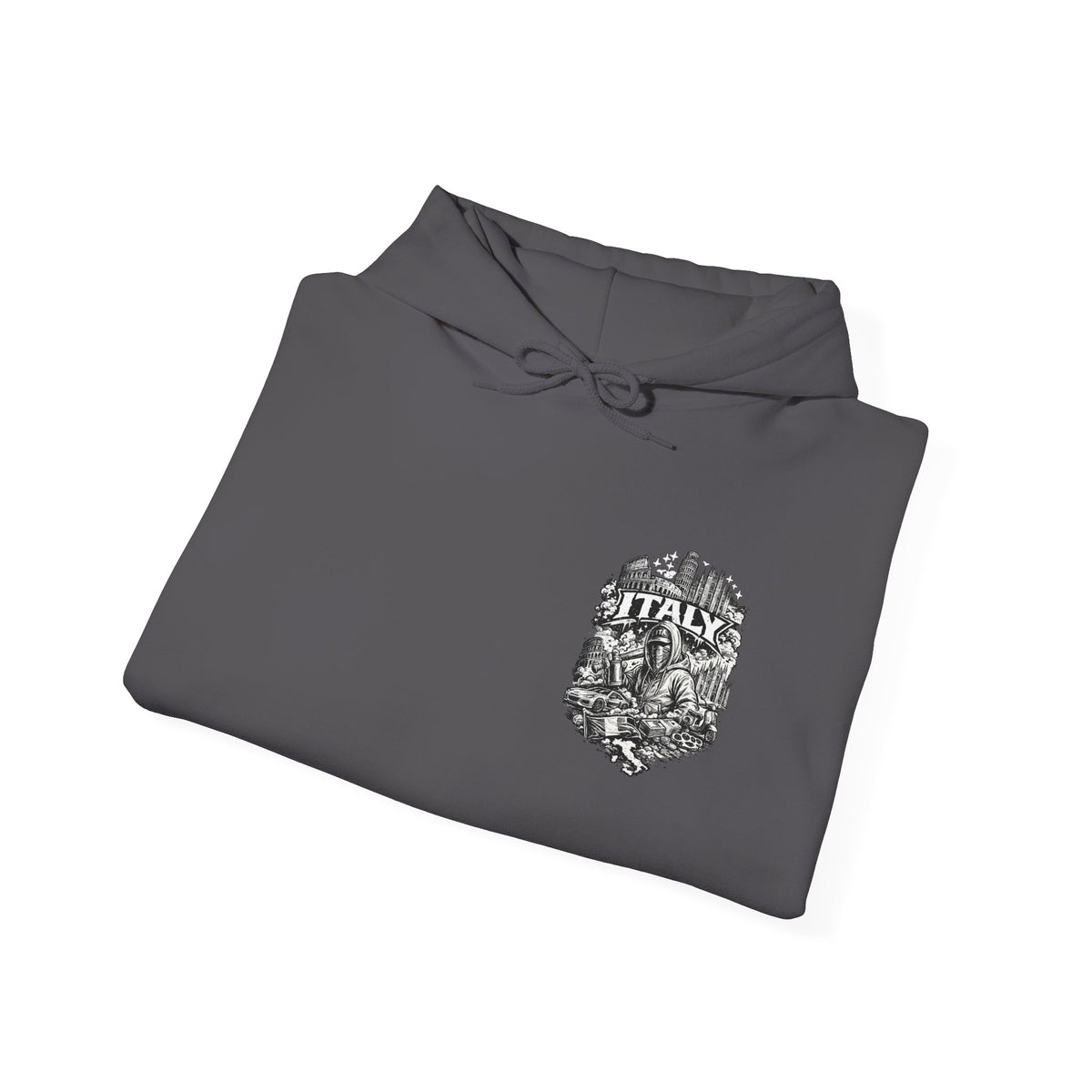 Italy Graphic Hoodie Vintage Travel & Culture Sweatshirt