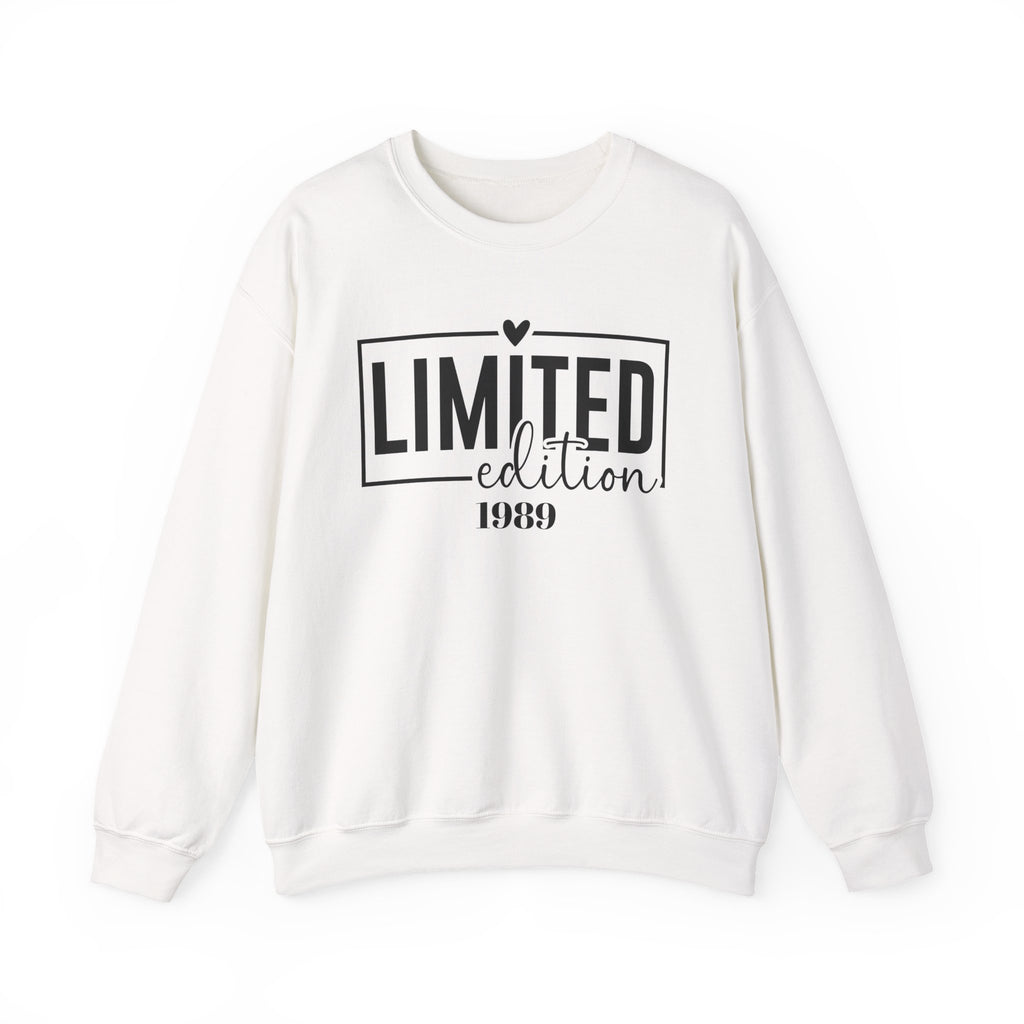Limited Edition custom date of birth Unisex Crewneck Sweatshirt