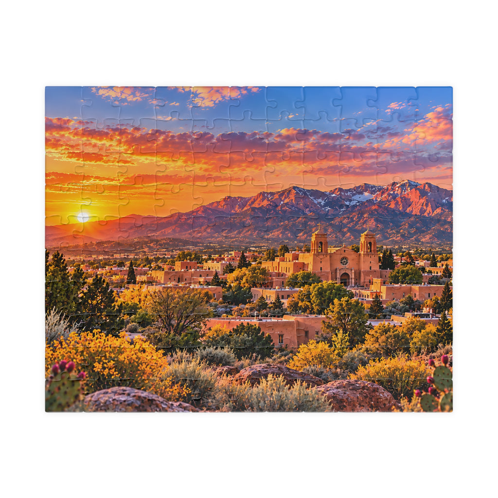 New Mexico Puzzle – Southwest Desert Landscape Jigsaw Puzzle (110, 252, 520, 1014-piece)