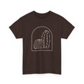 Minimal Cactus T-Shirt – Desert Line Art Unisex Graphic Tee