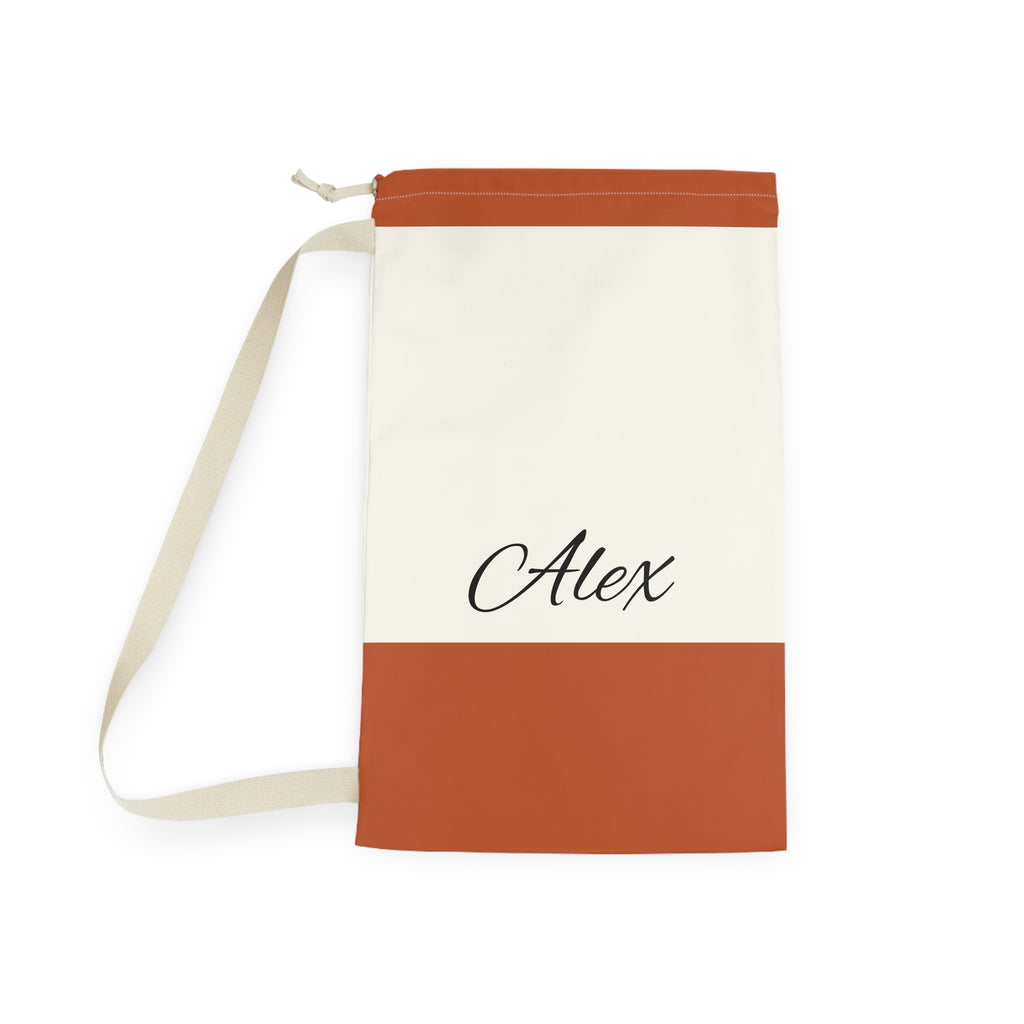 Personalized Name Laundry Bag, Canvas Laundry Sack | Monogram Laundry Bag