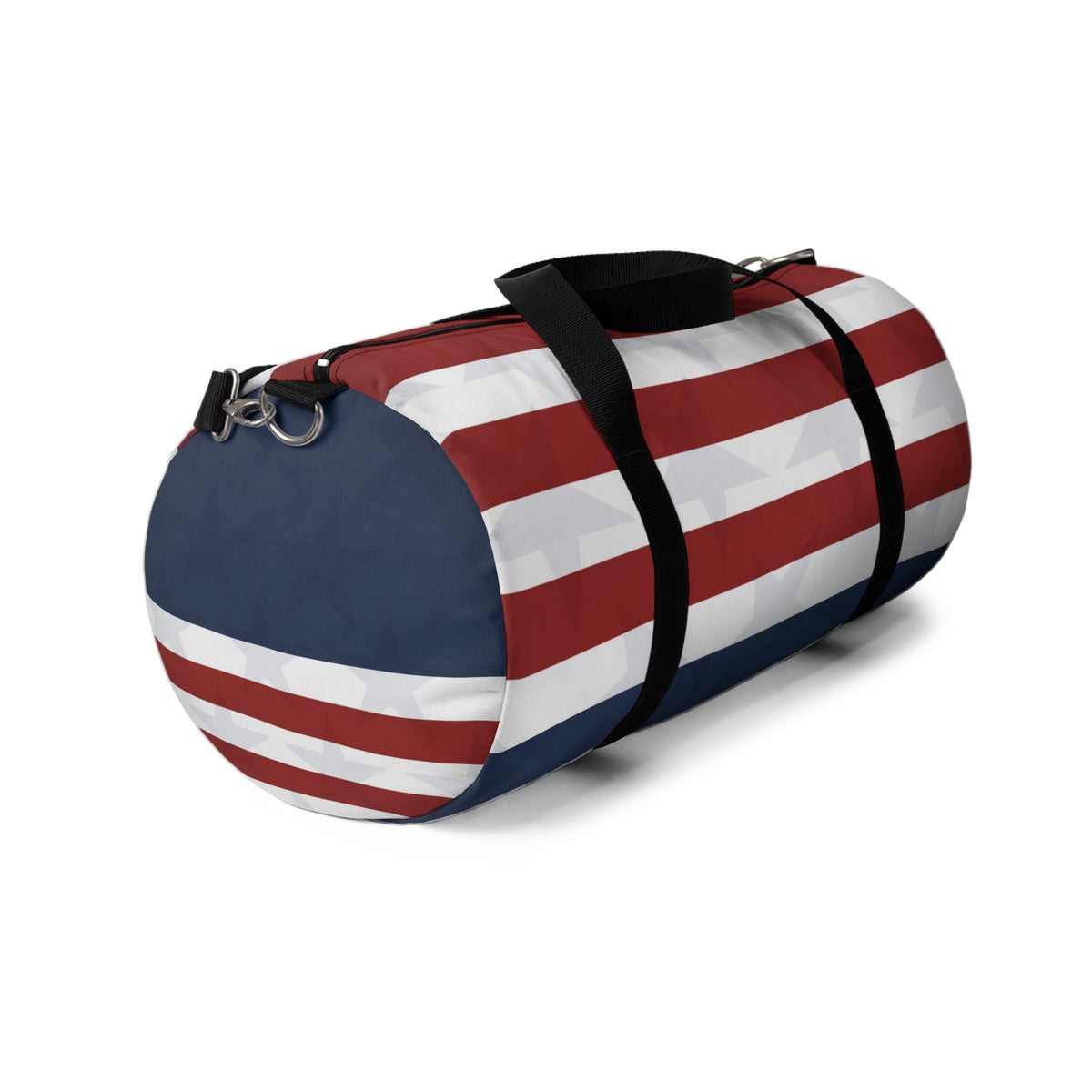Americana Stripe Duffel Bag – Red White & Navy Design