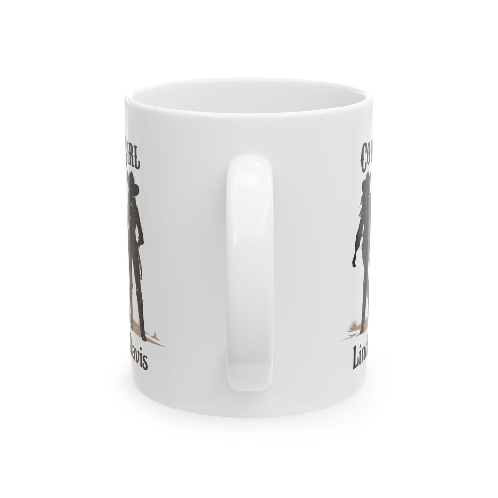 Personalized Cowgirl Mug with Name – Western Cowgirl Gift