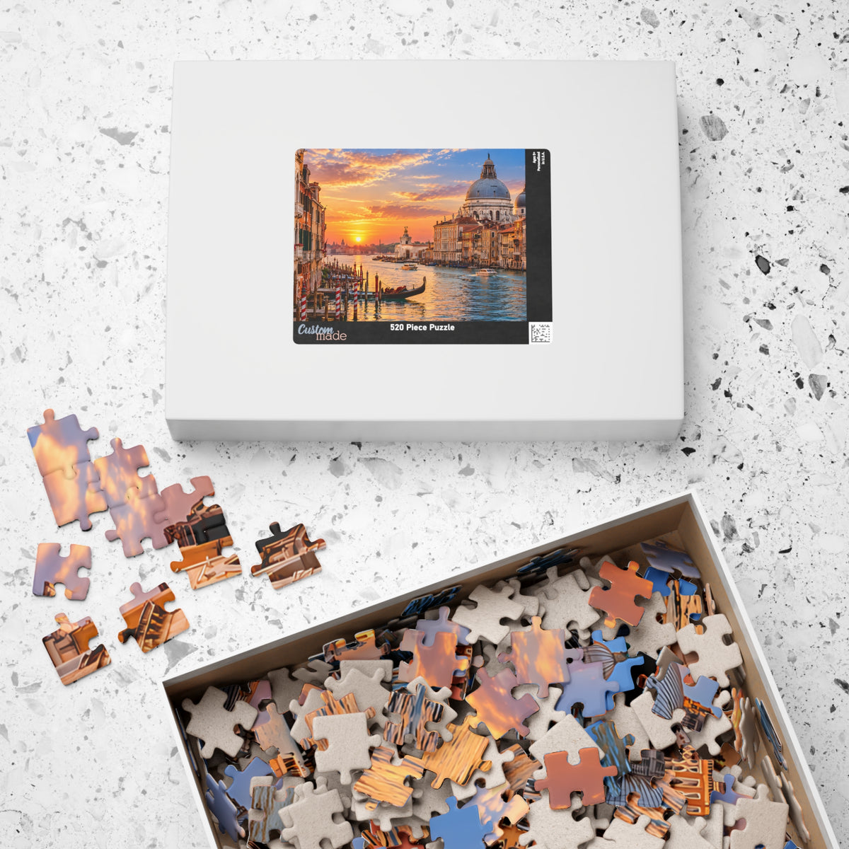 Venice Italy Jigsaw Puzzle – Italian Travel Gift | Bamerix — Scenic 110/252/520/1014-Piece