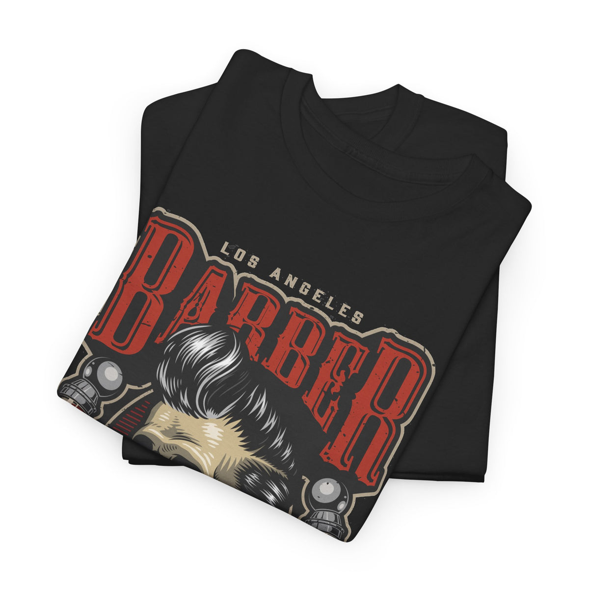 Barber Skull T-Shirt – Vintage Barbershop Graphic Tee