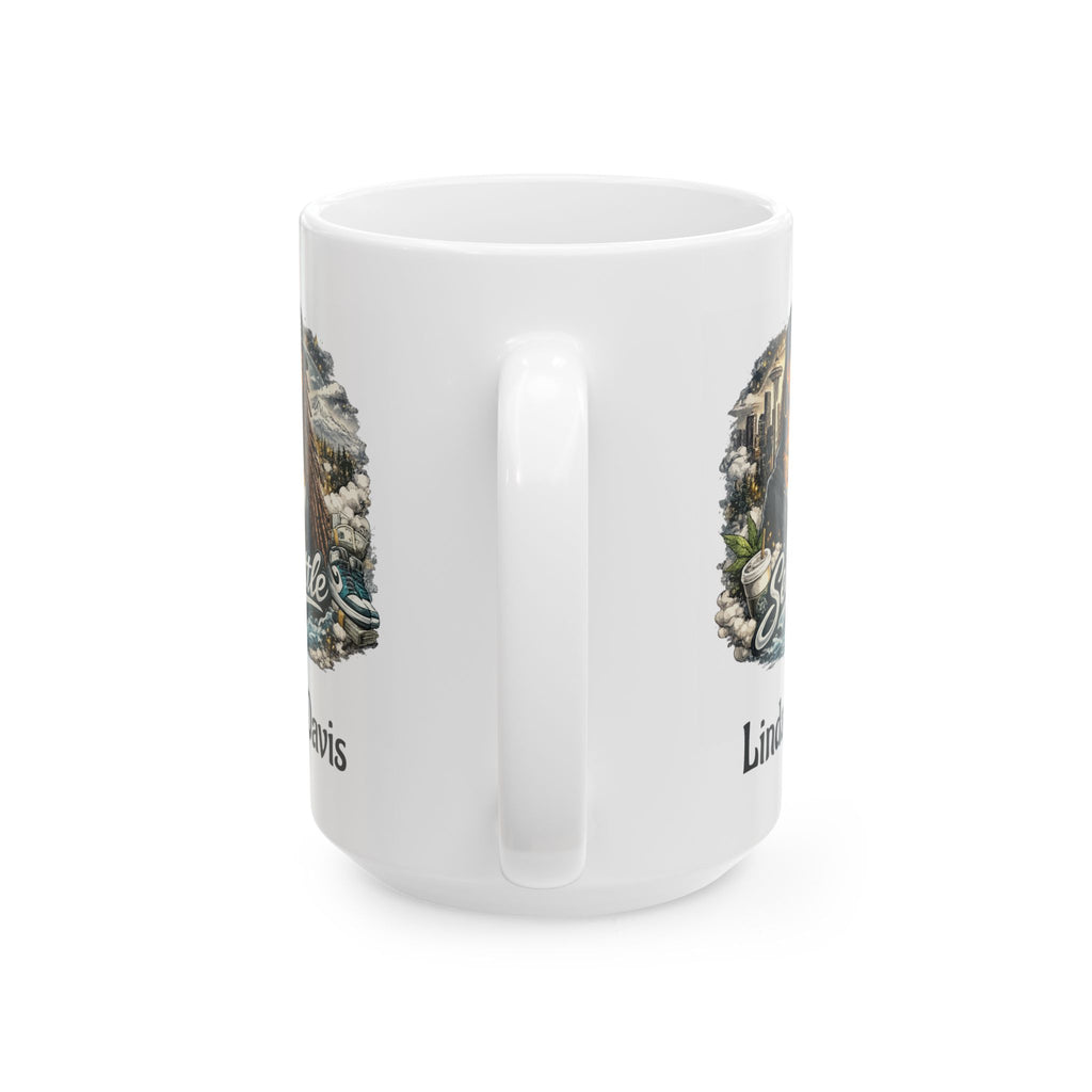 Personalized Seattle Mug with Name – Seattle Washington Gift