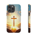 Christian Cross & Bible Tough Phone Case – Faith Design