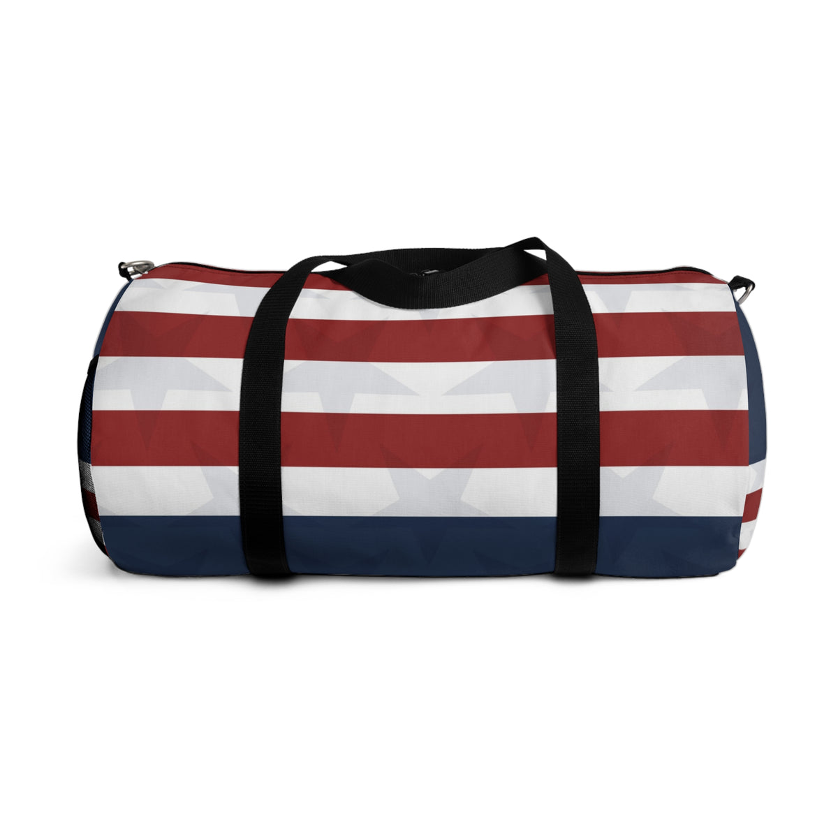 Americana Stripe Duffel Bag – Red White & Navy Design