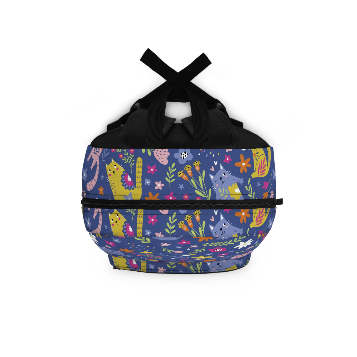 Personalized Cat Backpack with Name – Colorful Cute Kitty Backpack
