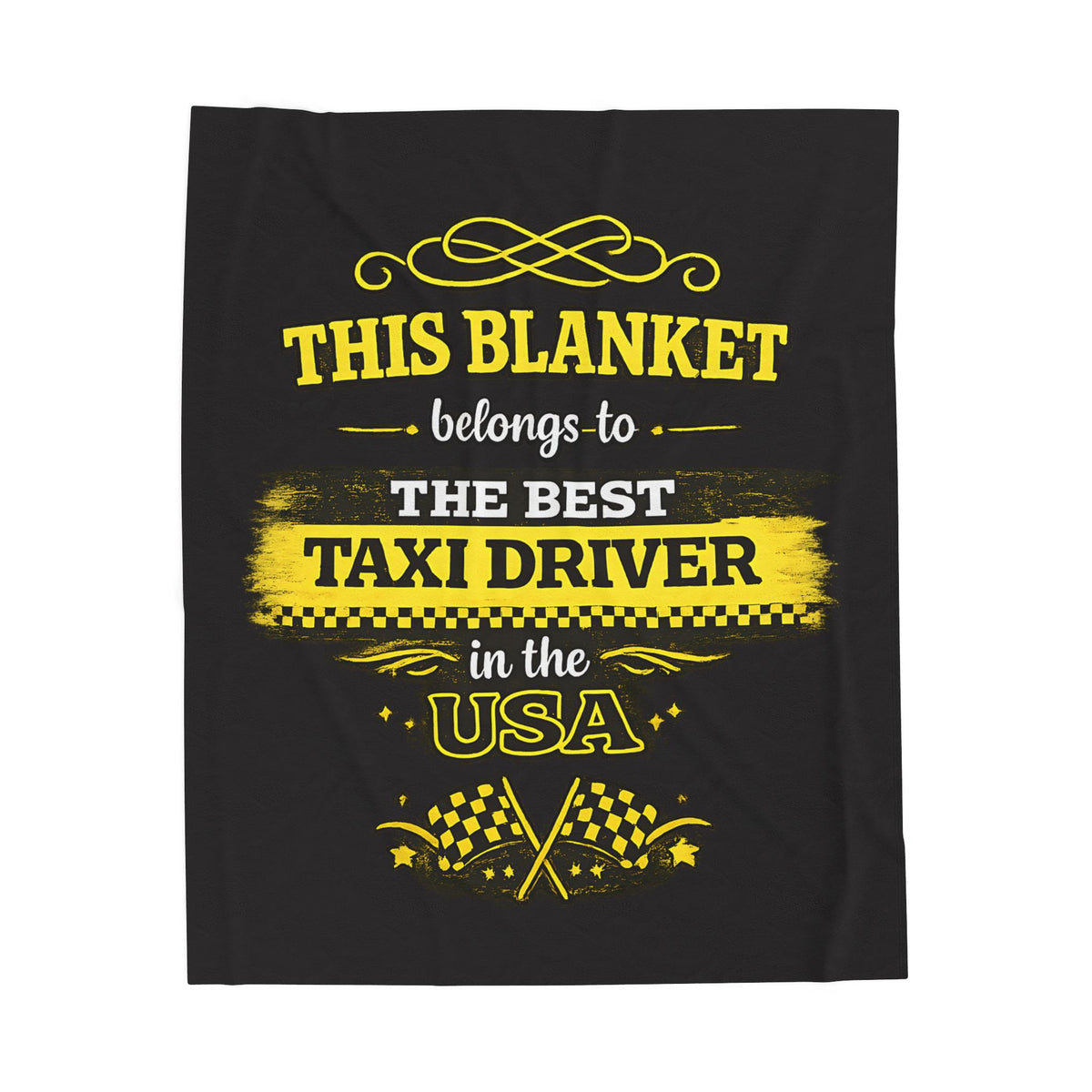 Best Taxi Driver Blanket Gift for Taxi Driver  Funny Cab Driver Gift  USA Taxi Appreciation Throw