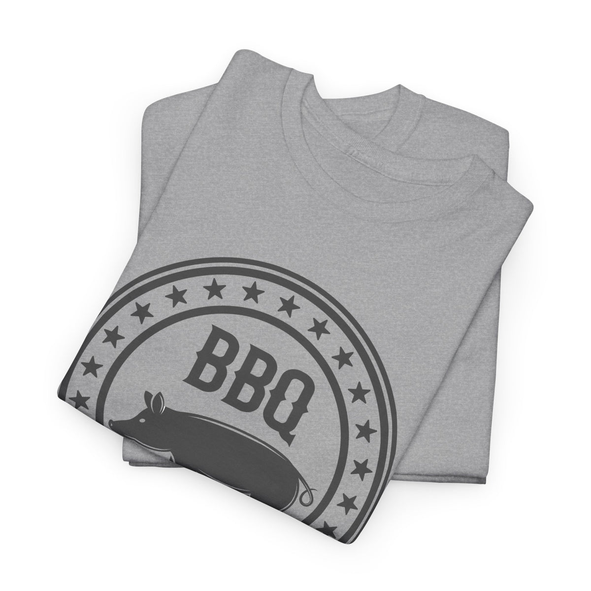 BBQ Pig T-Shirt – Vintage Red Barbecue & Grill Graphic Tee