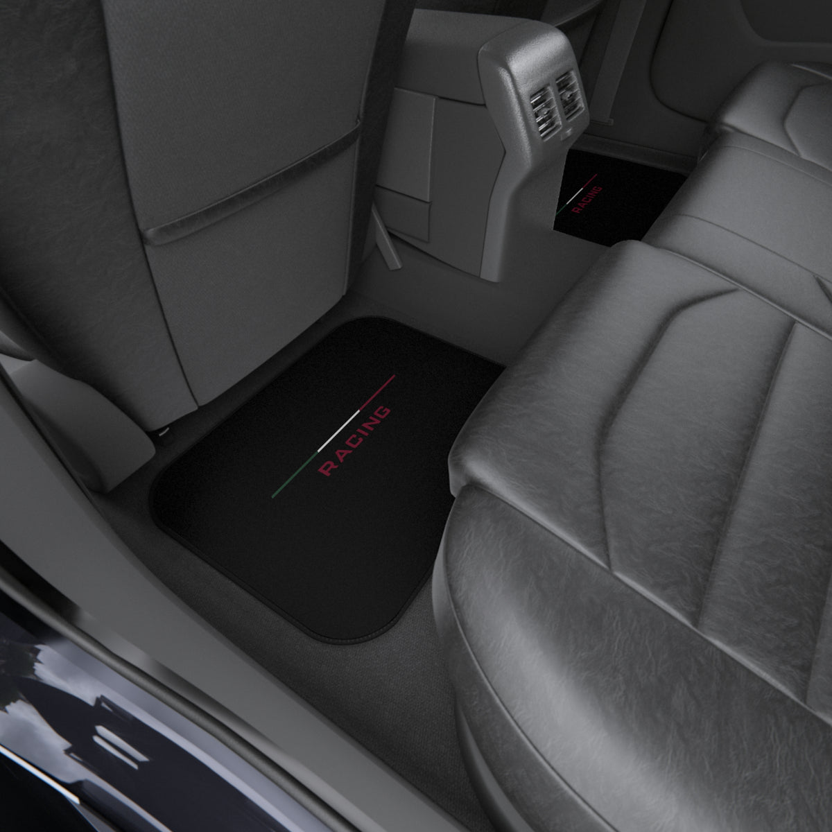 Italian Racing Car Floor Mats – 4-Piece Set
