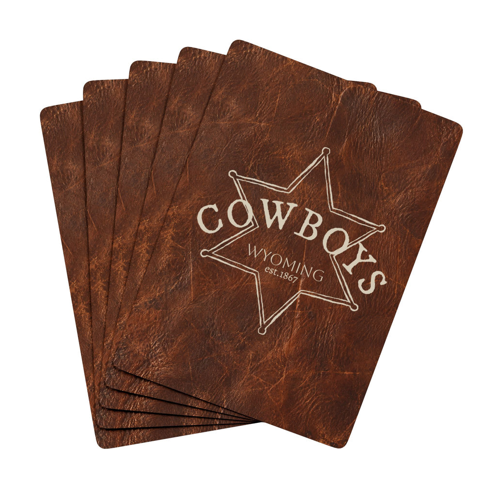 Wyoming Cowboy Poker Playing Cards – Western Design