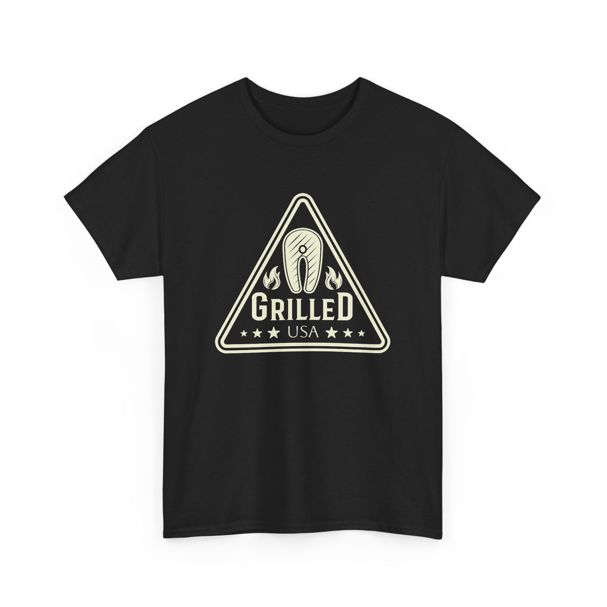 USA BBQ T-Shirt – Vintage Barbecue & Grilled Steak Graphic Tee