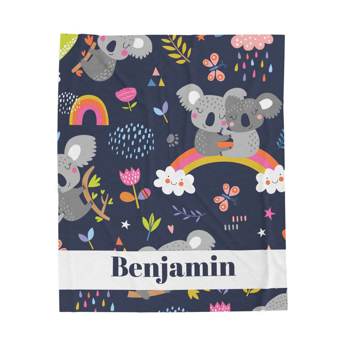 Personalized Name Blanket for Kids  Custom Baby Plush Throw  Nursery Blanket with Name  Baby Shower Gift