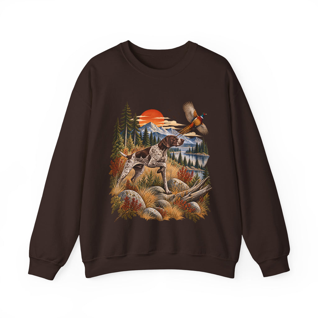 Hunting Dog & Pheasant Sweatshirt – Outdoor Hunter Design