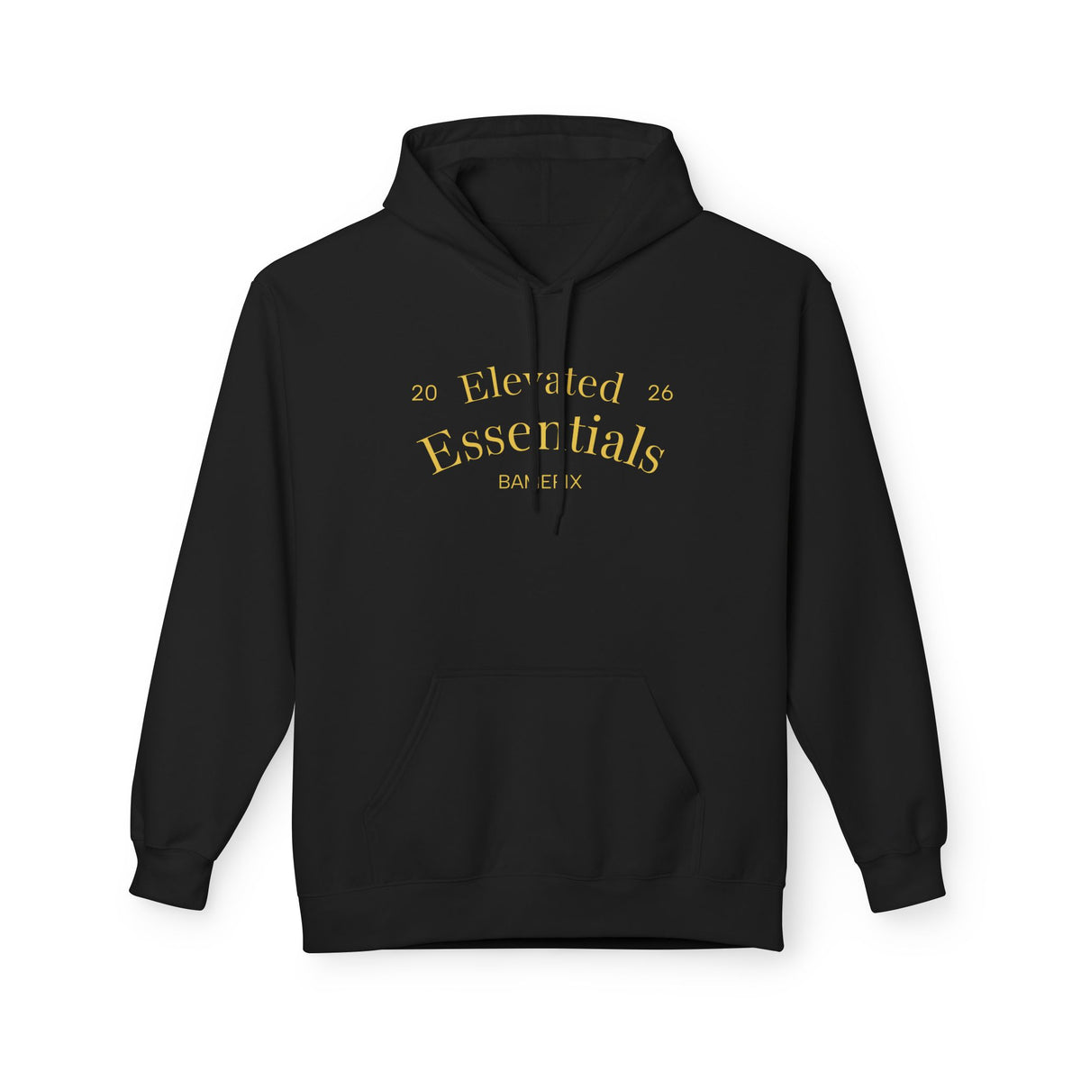 Elevated Essentials Hoodie — Premium Minimalist Logo Pullover