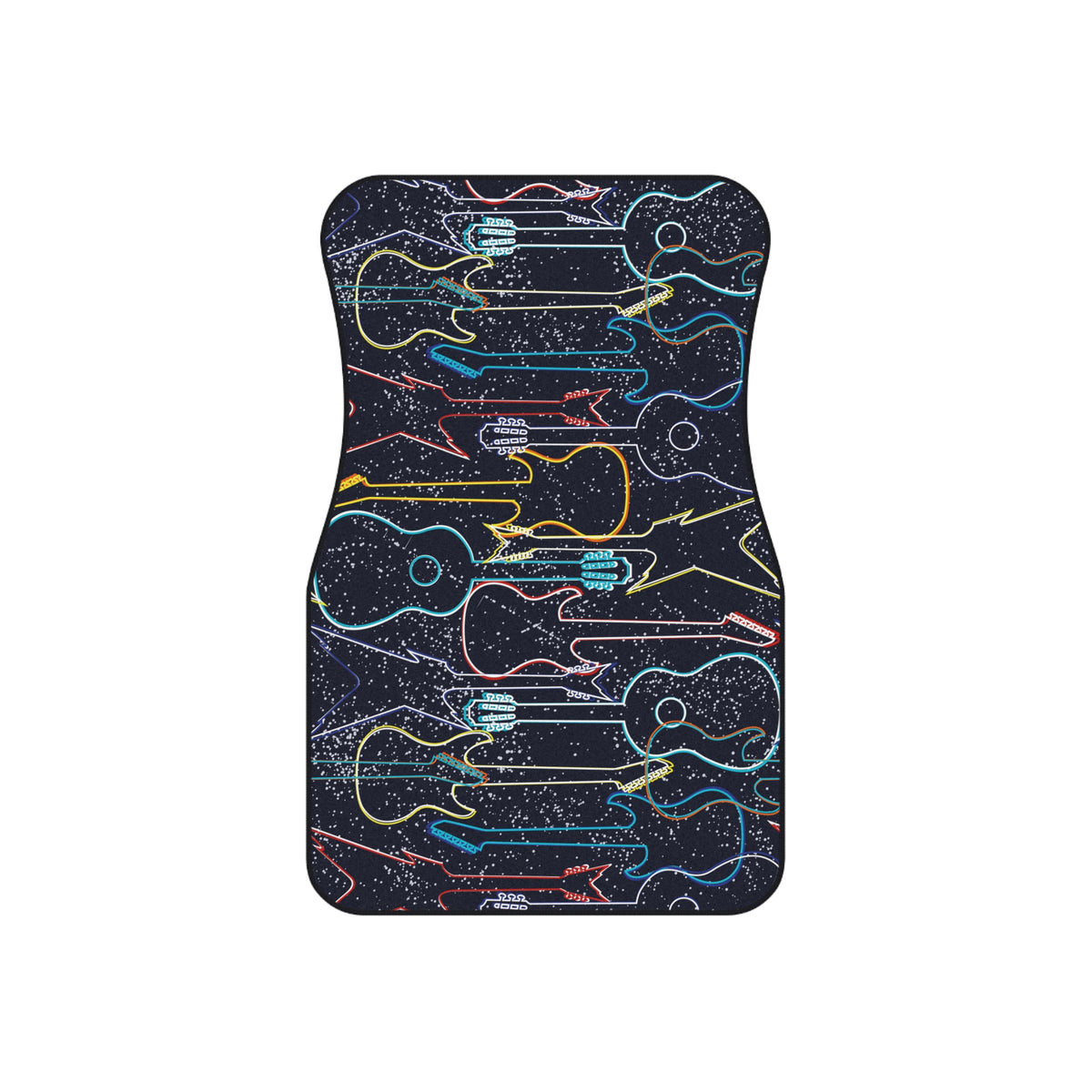 Electric Guitar Car Floor Mats – 4-Piece Set | Bamerix
