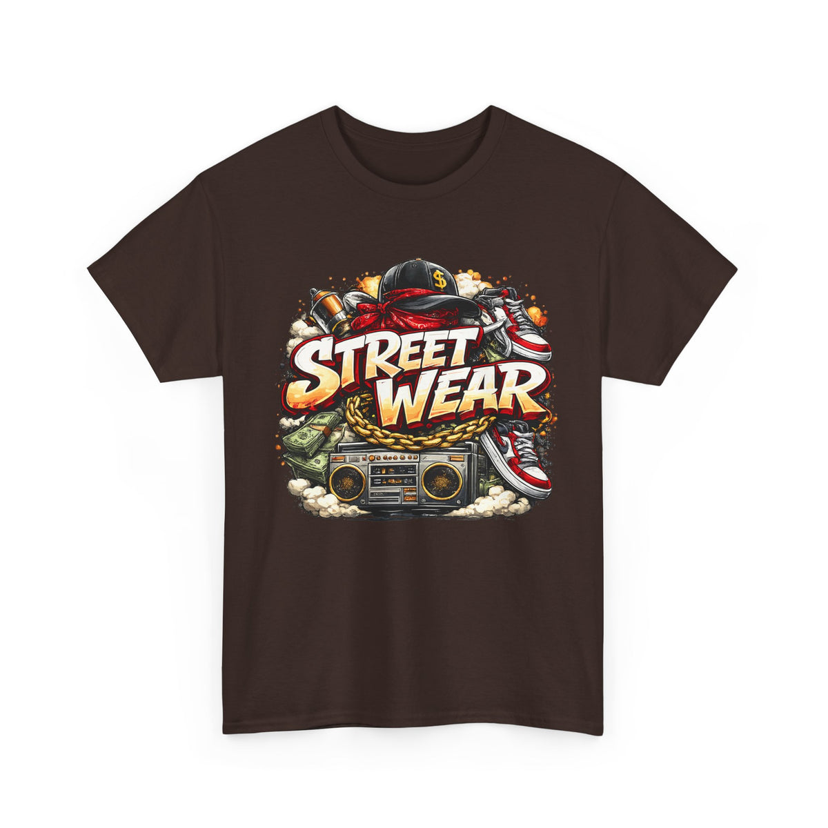 Urban Streetwear T-Shirt – Hip Hop City Graphic Tee