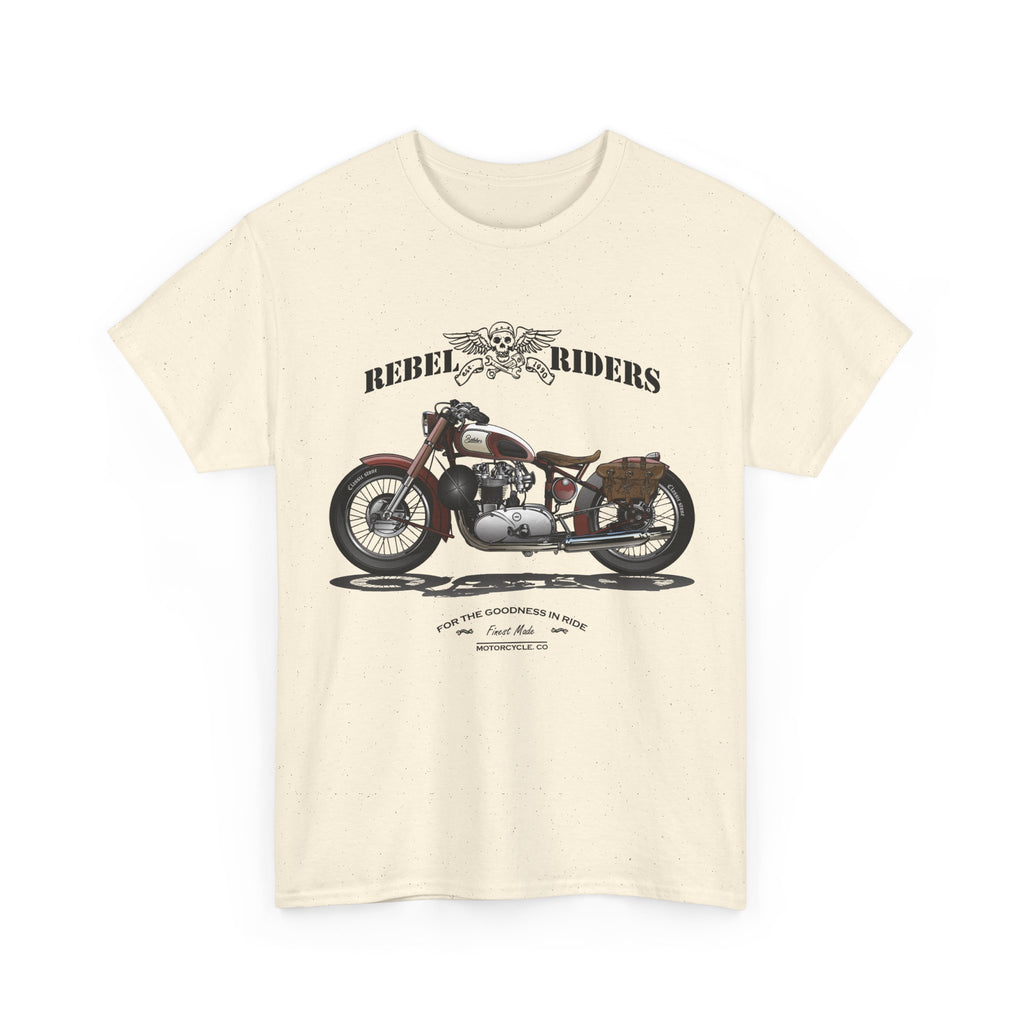Rebel Riders T-Shirt – Vintage Motorcycle Biker Graphic Tee