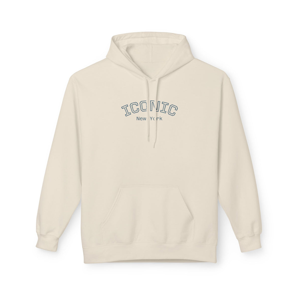 Iconic Hoodie - Minimal Arch Logo Pullover for Everyday Casual