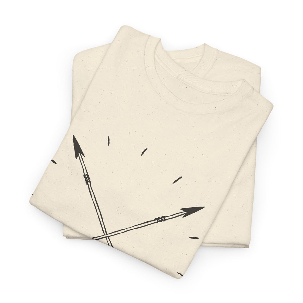 Crossed Arrows T-Shirt – Minimal Boho Outdoor & Adventure Graphic Tee