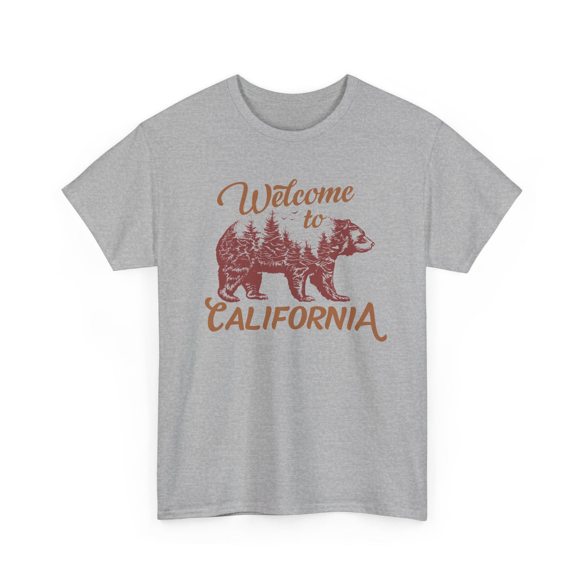 Welcome to California T-Shirt – Vintage California Bear Graphic Tee