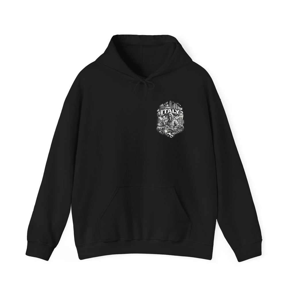 Italy Graphic Hoodie Vintage Travel & Culture Sweatshirt