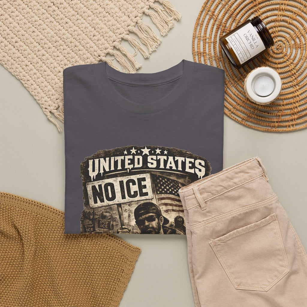No ICE T-Shirt – United States Statement Streetwear Graphic Tee