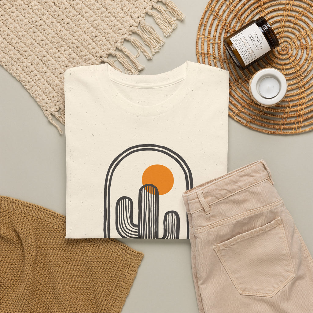 Desert Sunset “Fiesta” T-Shirt – Retro Unisex Graphic Tee