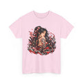 Japanese Samurai Girl T-Shirt – Dark Anime Warrior Graphic Tee
