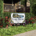Personalized Lake House Yard Sign – Custom Lakefront Property Sign Y8