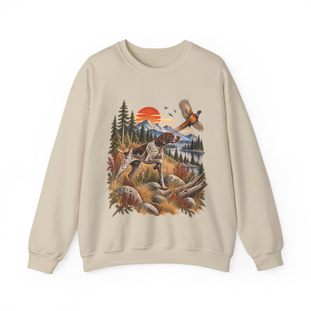 Hunting Dog & Pheasant Sweatshirt – Outdoor Hunter Design