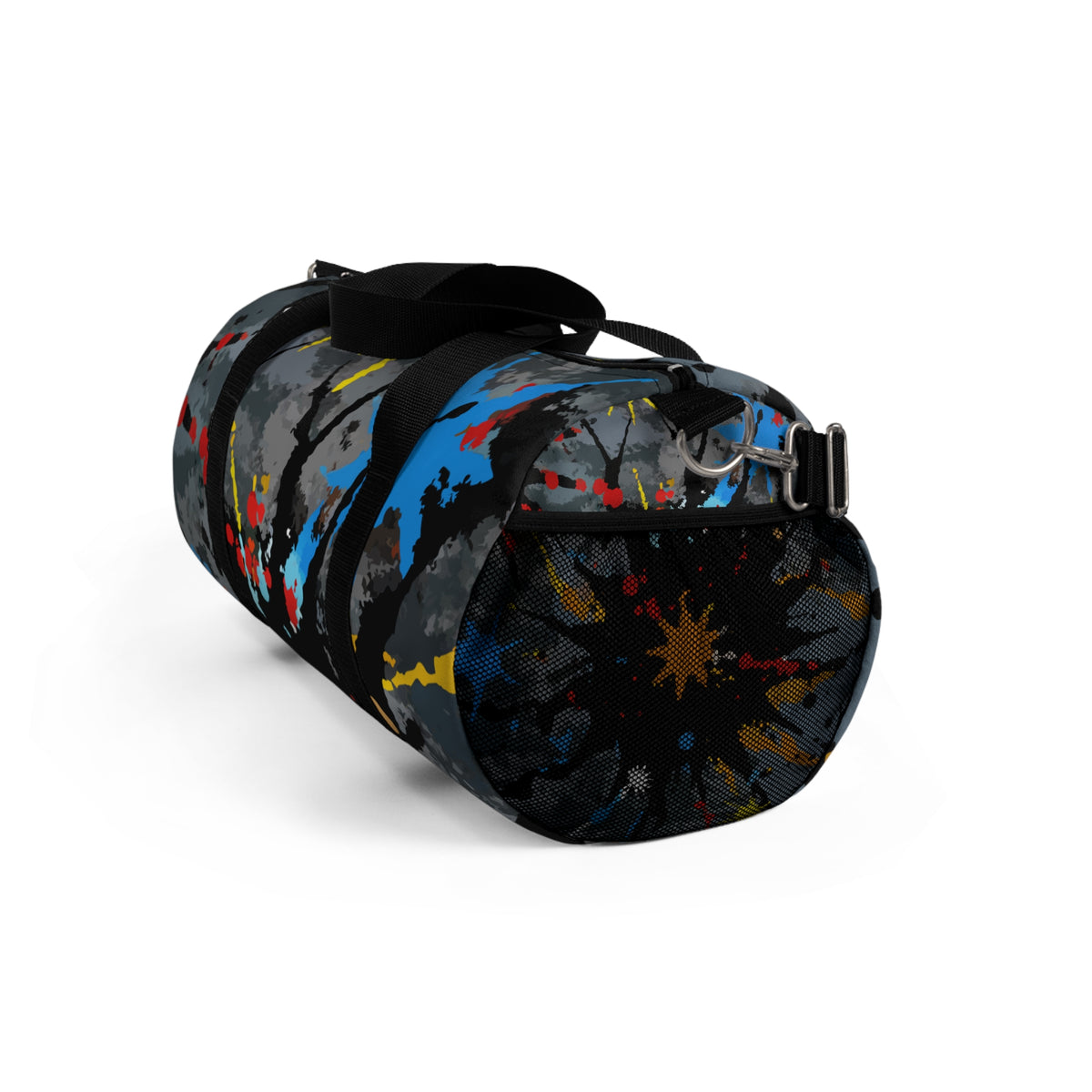 Abstract Paint Splatter Duffel Bag – Urban Art Design