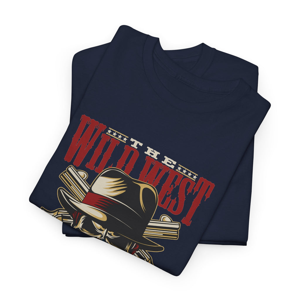 Wild West American Legend T-Shirt – Cowboy Skull Vintage Western Tee