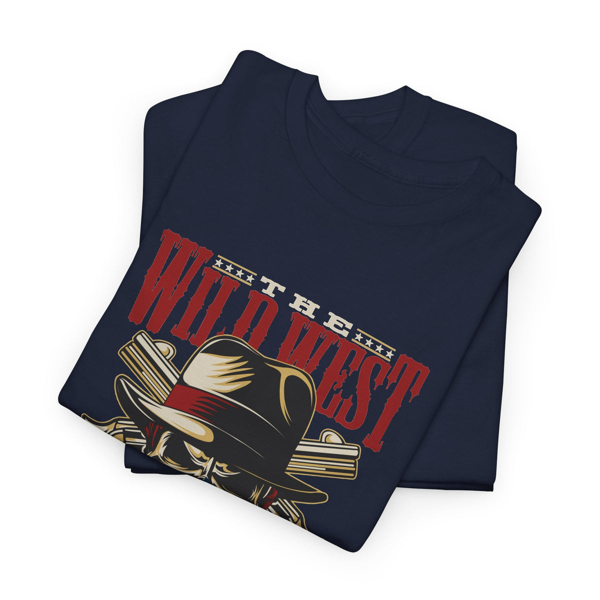 Wild West American Legend T-Shirt – Cowboy Skull Vintage Western Tee