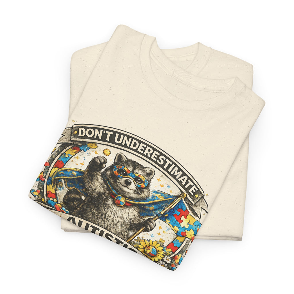 Autism Superpowers T-Shirt – “Don’t Underestimate Autistic” Graphic Tee