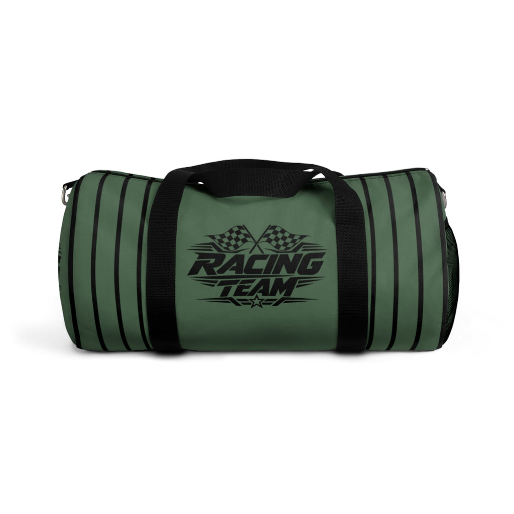 Racing Team Duffel Bag – Olive Green Motorsport Design