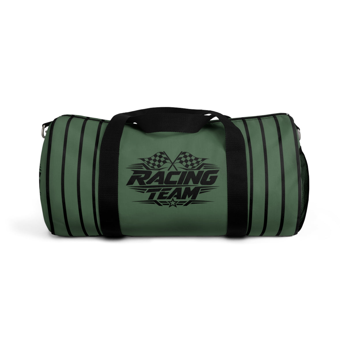 Racing Team Duffel Bag – Olive Green Motorsport Design