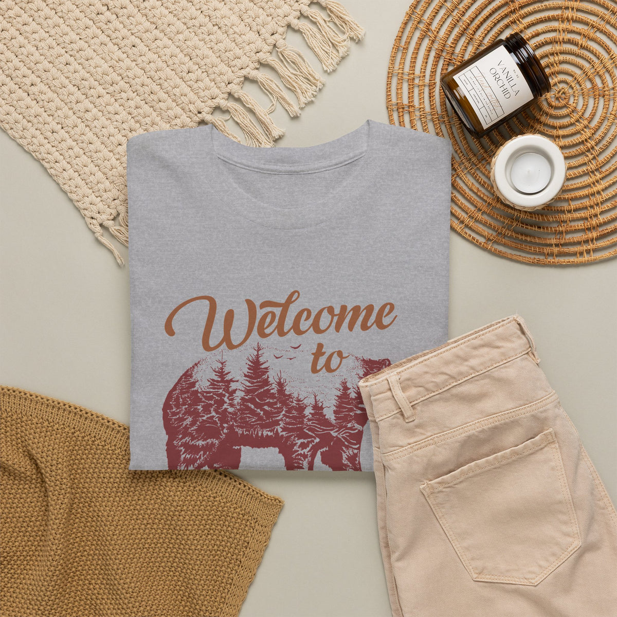 Welcome to California T-Shirt – Vintage California Bear Graphic Tee